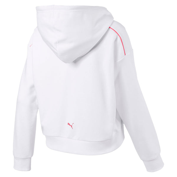 [595744-02] Womens Puma CHASE CROPPED FULL ZIP HOODY