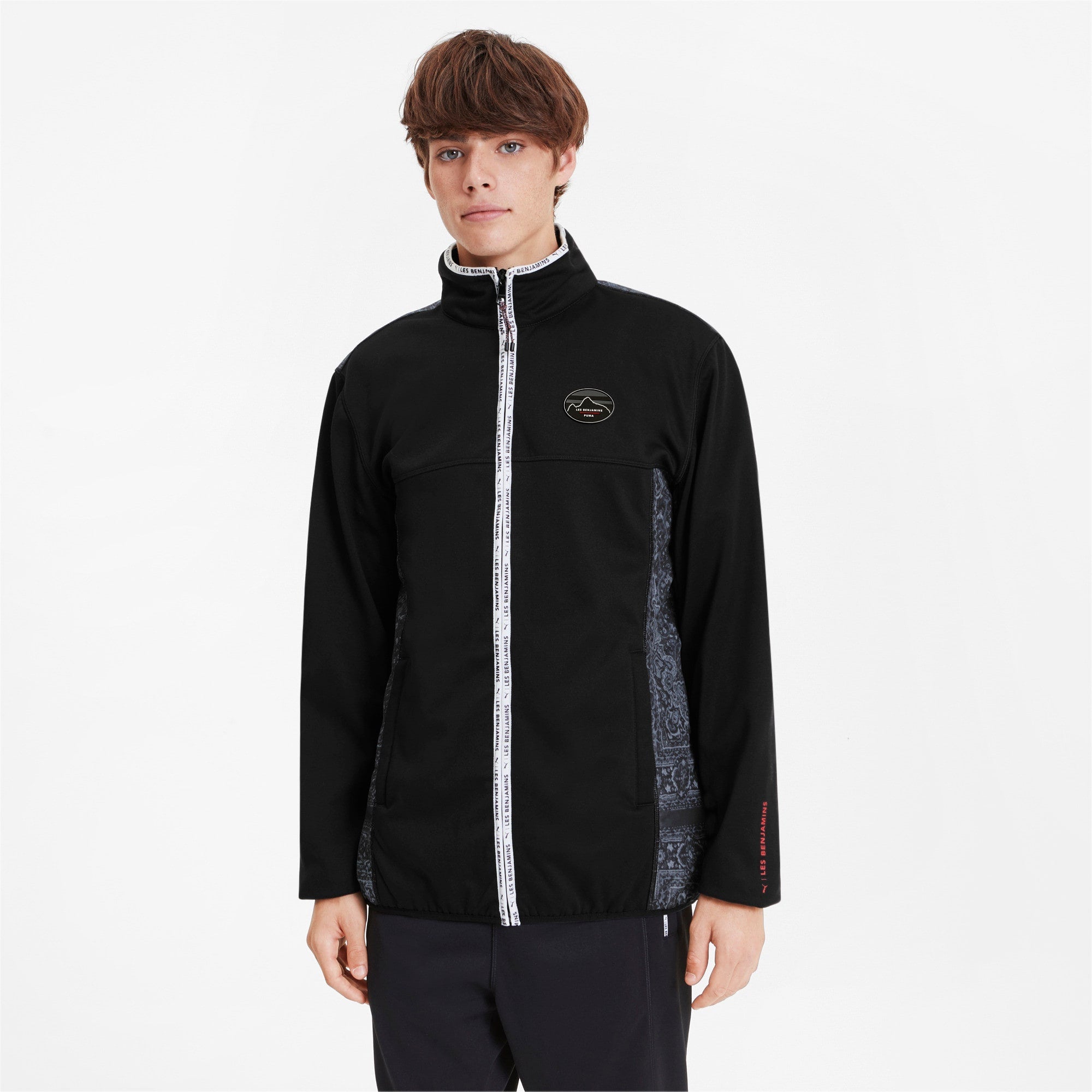 [595467-01] Mens Puma X LES BENJAMINS TRACK TOP