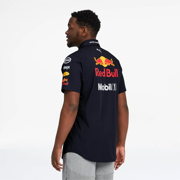[762883-01] Mens Puma AMRBR Red Bull Racing Team Shirt