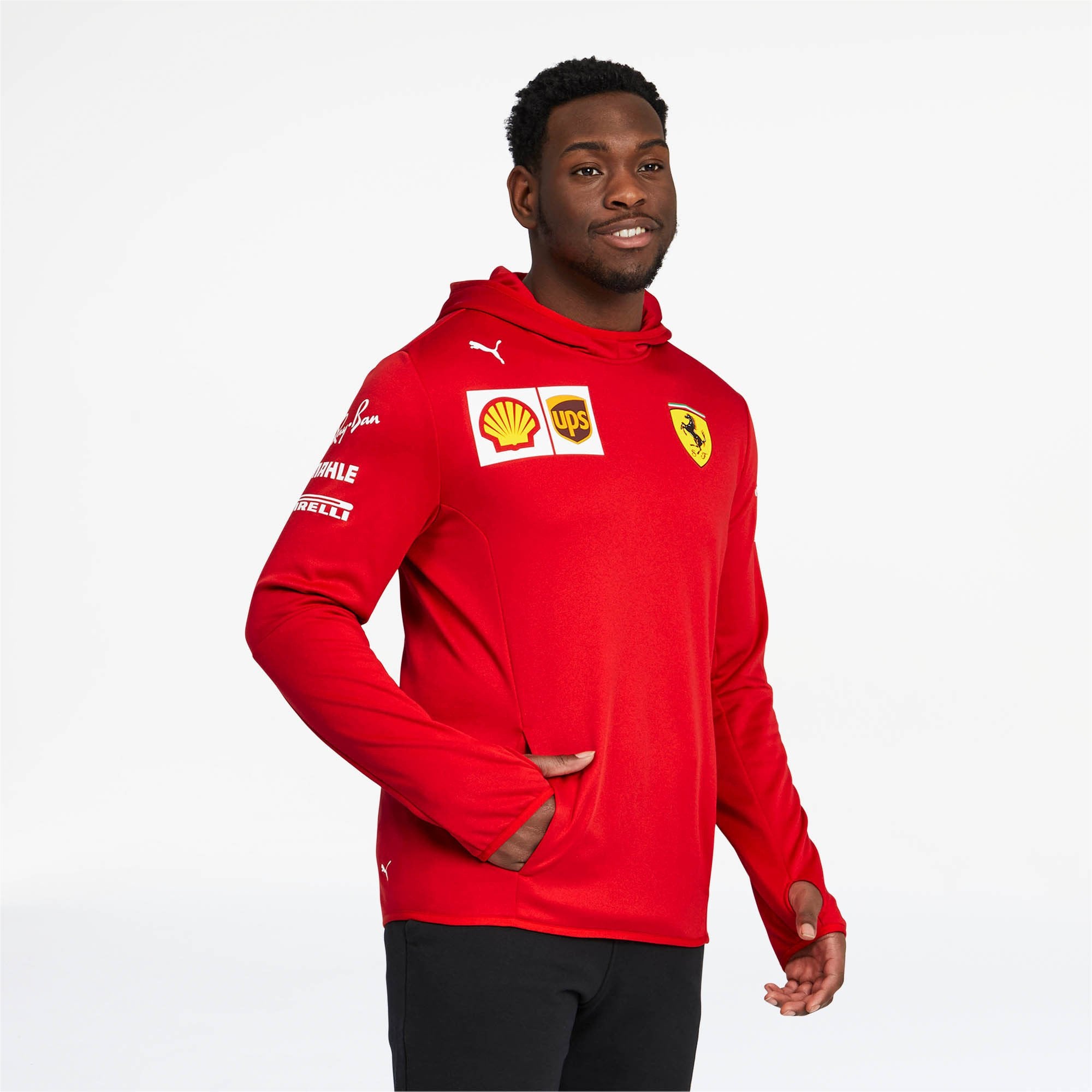 [763035-01] Mens Puma SF Ferrari Team Tech Fleece