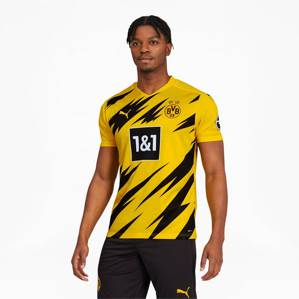 [757156-01] Mens Puma BVB BORUSSIA DORTMUND HOME SHIRT REPLICA SHORT SLEEVE