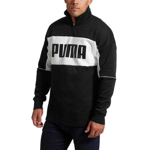[576378-01] Mens Puma Retro Crew Turtle Rib Neck