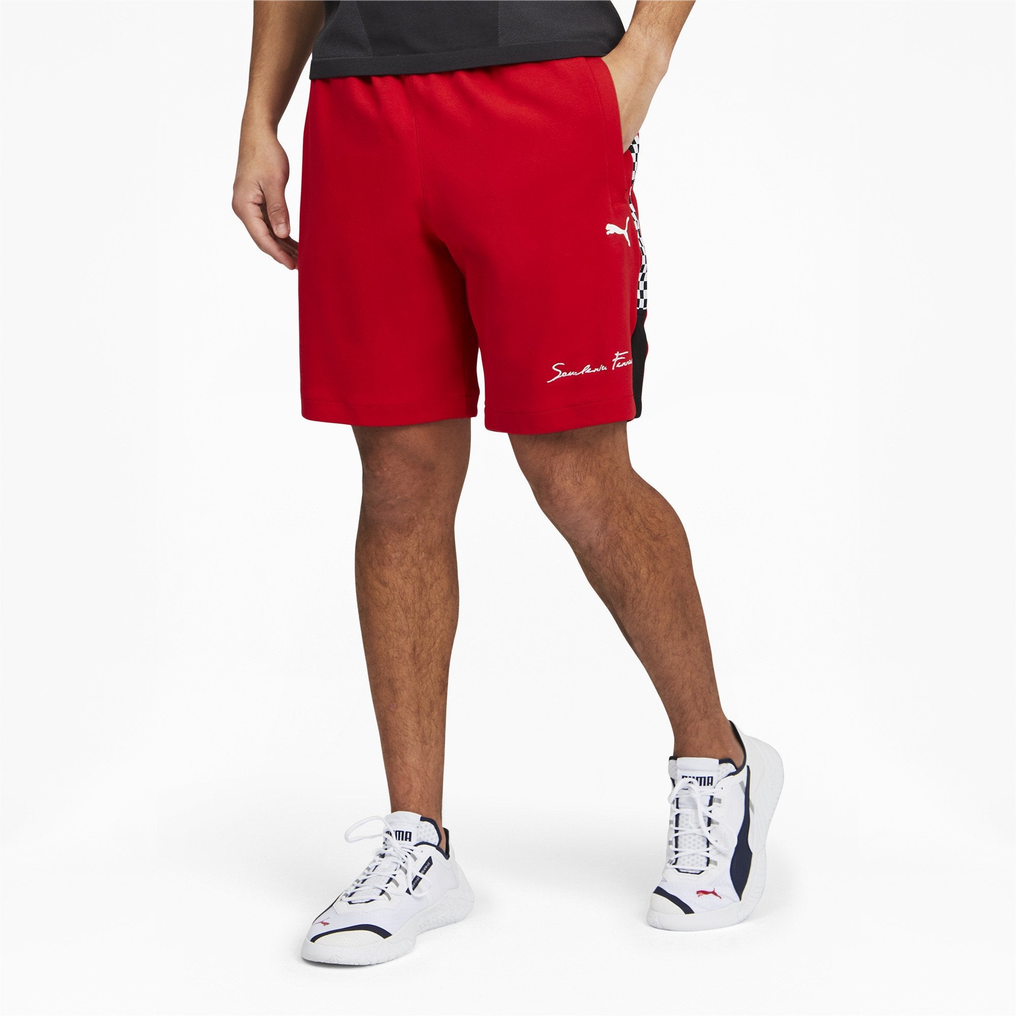 [599818-02] Mens Puma Ferrari Race XTG Sweat Shorts