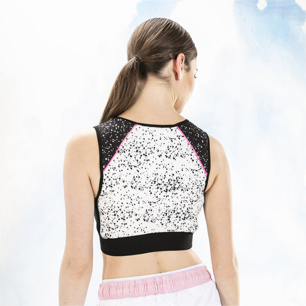 [578563-02] Womens Puma Sophia Webster Reversible Crop Top