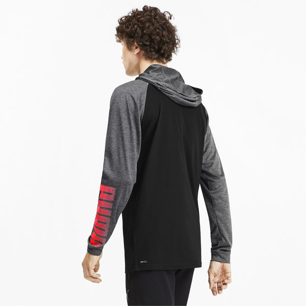 [518354-03] Mens Puma Collective Long Sleeve Hooded Tee