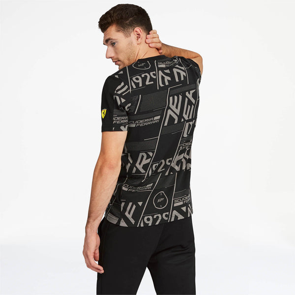 [595423-02] Mens Puma SF Ferrari AOP Tee