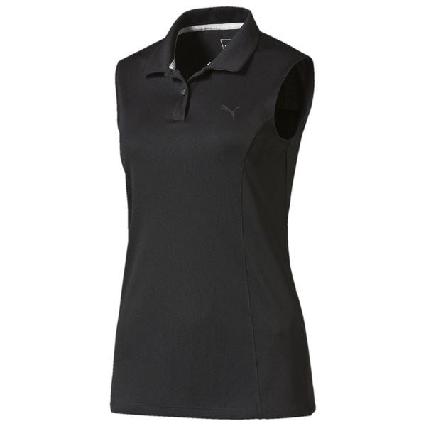 [570524-01] Womens Puma Pounce Sleeveless Polo