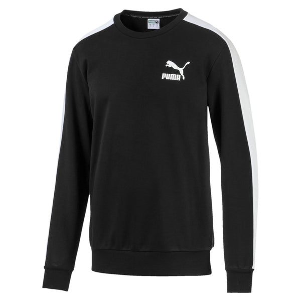 [595296-01] Mens Puma ICONIC T7 CREW FLEECE