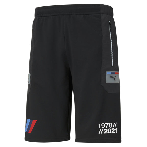 [599488-01] Mens Puma BMW Motorsport Street Sweat Shorts 11"