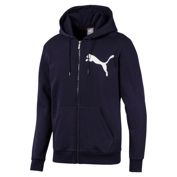 [580567-06] Mens Puma BIG LOGO FULL ZIP HOODY FLEECE