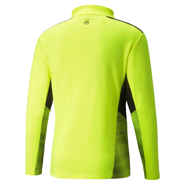 [759069-03] Mens Puma BVB BORUSSIA DORTMUND TRAINING 1/4 ZIP TOP