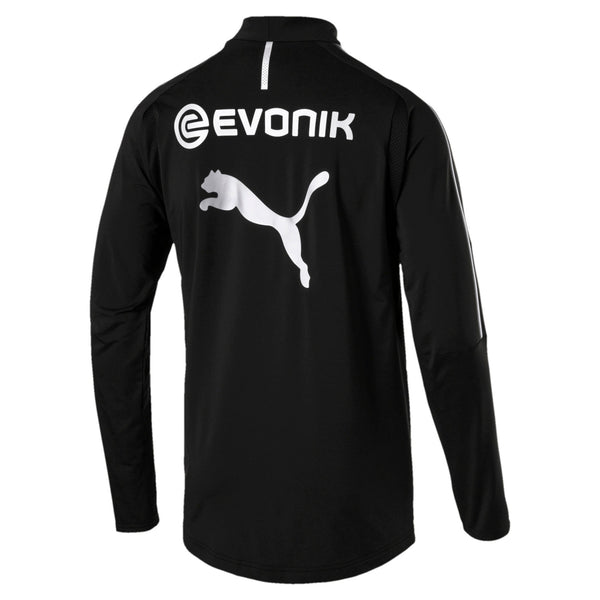 [753371-02] Mens Puma BVB 1/4 Training Top With Sponsor Logo